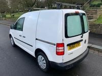 Used VW Caddy 75 HP (55 kW) 2011 White MPV