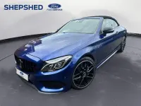 Second-hand Mercedes C43 AMG Premium Plus 2018 Albastru Cabrio