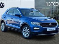 Used VW T-Roc SE 150 HP (110 kW) 2021 Blue SUV