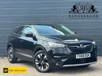 Used Vauxhall Grandland X Sport 130 HP (95 kW) 2019 Black SUV
