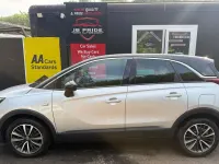 Used Vauxhall Crossland X Elite 110 HP (80 kW) 2018 Silver SUV
