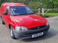 Used Ford Escort 1998 Red Van