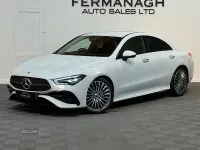 Used Mercedes CLA220 AMG Line Premium 190 HP (139 kW) 2024 White Sedan