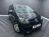 Used VW up! take up! 59 HP (43 kW) 2016 Black Hatchback