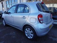 Used Nissan Micra Acenta 2013 Silver Hatchback