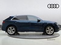 Used Audi Q8 S-Line 286 HP (210 kW) 2019 Blue SUV