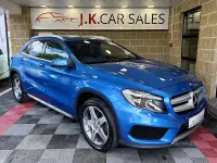 Used Mercedes GLA200 AMG line 136 HP (100 kW) 2015 Blue SUV