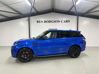 Used Land Rover Range Rover Sport SVR 567 HP (417 kW) 2019 Blue SUV