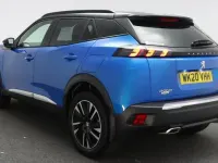Used Peugeot 2008 GT-line 129 HP (94 kW) 2020 Blue SUV