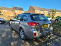Begagnad Subaru Outback 2009 Grå Kombi