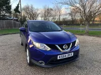 Używany Nissan Qashqai Acenta 115 KM (84 kW) 2015 Niebieski SUV