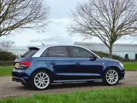 Used Audi A1 Sportback S-Line 2015 Blue Hatchback