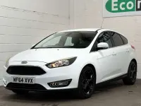 Used Ford Focus Zetec 100 HP (73 kW) 2014 White Hatchback