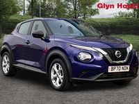 Used Nissan Juke Acenta 2020 Blue SUV