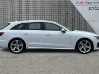 Used Audi A4 S-Line 200 HP (147 kW) 2024 White Estate