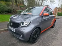 Used Smart ForFour Edition #1 90 HP (66 kW) 2016 Grey Hatchback
