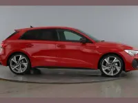 New Audi A3 Black Edition 147 HP (108 kW) 2026 Red Hatchback