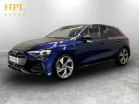 Used Audi A3 Black Edition 2024 Blue Hatchback