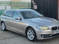 Usado BMW 518 Advantage 2014 Plateado Familiar