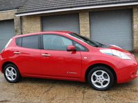 Used Nissan Leaf Acenta 80 kW (109 HP) 2015 Red Hatchback