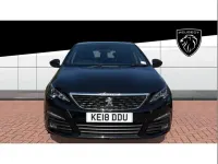 Used Peugeot 308 GT-line 131 HP (96 kW) 2018 Black Estate