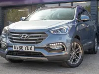 Used Hyundai Santa Fe Premium SE 200 HP (147 kW) 2017 Blue SUV