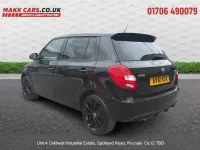 Used Skoda Fabia vRS 178 HP (130 kW) 2011 Black Hatchback