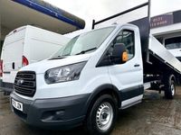 Used Ford Transit 130 HP (95 kW) 2019 White Cabriolet
