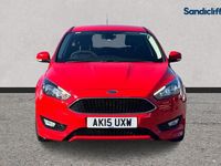 Used Ford Focus Zetec 125 HP (91 kW) 2015 Red Hatchback