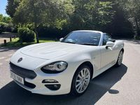 Used Fiat 124 Spider Lusso 140 HP (102 kW) 2018 White Cabriolet