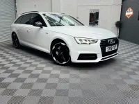 Used Audi A4 Black Edition 190 HP (139 kW) 2018 White Estate