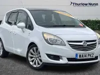 Used Vauxhall Meriva 110 HP (80 kW) 2014 White MPV