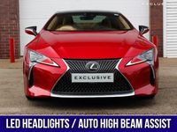 Begagnad Lexus LC 500 Sport Line 2017 Röd Sportkupé
