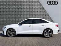 Used Audi A3 Black Edition 147 HP (108 kW) 2024 White Sedan