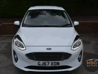 Used Ford Fiesta Titanium 2017 White Hatchback