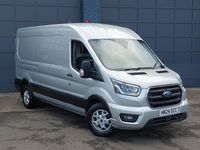 Begagnad Ford Transit Limited 170 HK (125 kW) 2024 Silver Van
