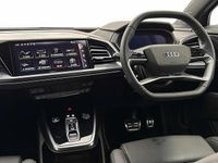 Used Audi Q4 Sportback e-tron Black Edition 210 kW (286 HP) 2025 Blue SUV
