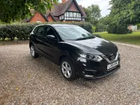 Used Nissan Qashqai Acenta 115 HP (84 kW) 2018 Black SUV