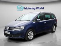 Used VW Sharan SE 150 HP (110 kW) 2021 Blue MPV