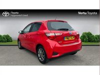 Used Toyota Yaris Hybrid 100 HP (73 kW) 2017 Red Hatchback
