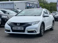 Käytetty Honda Civic SR 120 HP (88 kW) 2015 Valkoinen Viistoperä