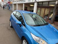Used Ford Fiesta Zetec 2010 Blue Hatchback