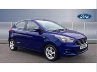 Used Ford Ka Plus Zetec 70 HP (51 kW) 2018 Blue Hatchback