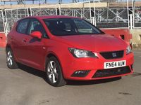 Used Seat Ibiza 85 HP (62 kW) 2014 Red Hatchback