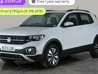 Used VW T-Cross Move 115 HP (84 kW) 2024 White SUV