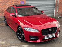 Used Jaguar XF R-Sport 180 HP (132 kW) 2016 Red Sedan