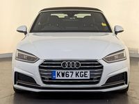 used Audi A5 Cabriolet (2018/67)S Line 2.0 TDI 190PS S Tronic auto 2d