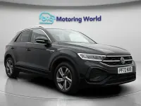 Used VW T-Roc R-line 150 HP (110 kW) 2022 Black SUV
