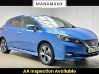 Used Nissan Leaf Tekna 160 kW (218 HP) 2021 Blue Hatchback
