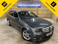 Begagnad Mercedes C180 AMG 156 HK (114 kW) 2013 Grå Kombi
